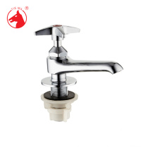 High Quality Brass Body Basin Pillar Water Tap (ZS0703)